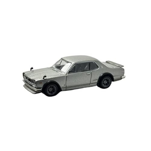 Modellauto Im Maßstab 1:64 Für Nissan Skyline 2000 GTR KPGC10 Silberlack Versteckte Version Legierung Automodell Dekorationen Für Erwachsene Für Die Sammlung Modellauto Im Maßstab 1:64 Für Nissan Skyline 2000 GTR KPGC10 Silberlack Versteckte Version Legierung Automodell Dekorationen Für Erwachsene Für Die Sammlung von YLQERZ