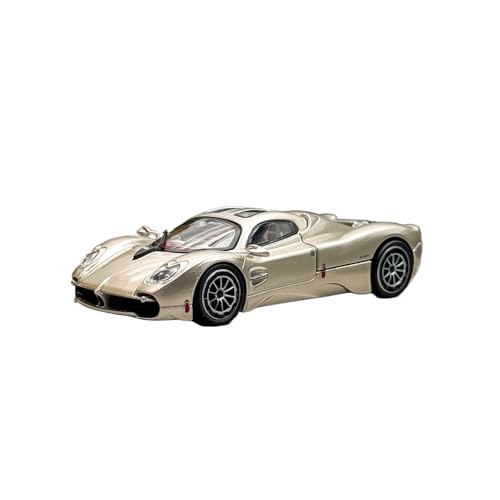 Modellauto Im Maßstab 1:64 Für Pagani Utopia Champagner Gold Hintere Abdeckung Öffnende Legierung Auto Modell Zu Hause Dekoration Für Die Sammlung von YLQERZ
