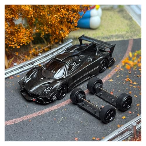 Modellauto Im Maßstab 1:64 Für Pagani Zonta Revolucion Vollcarbon-Legierung Automodell Mit Displaybox Sammlung Ornamente Für Die Sammlung von YLQERZ