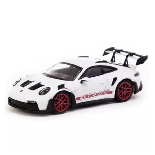 Modellauto Im Maßstab 1:64 Für Porsche 911 992 GT3 RS Legierung Erwachsene Souvenir Klassische Szene Dekoration Modell Auto Für Die Sammlung(White) von YLQERZ
