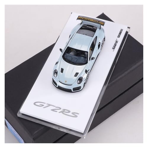 Modellauto Im Maßstab 1:64 Für Porsche 911 GT2RS Harz Auto Modell Erwachsene Sammlung Statische Ornamente Blau Für Die Sammlung(Blue) von YLQERZ
