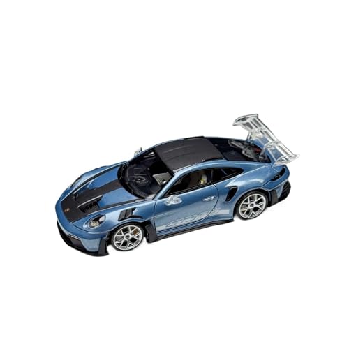 Modellauto Im Maßstab 1:64 Für Porsche 992GT3RS Dunst Blau Grau/Blau Harz Auto Modell Persönliche Ornamente Dekoration Für Die Sammlung(Blue 1) von YLQERZ