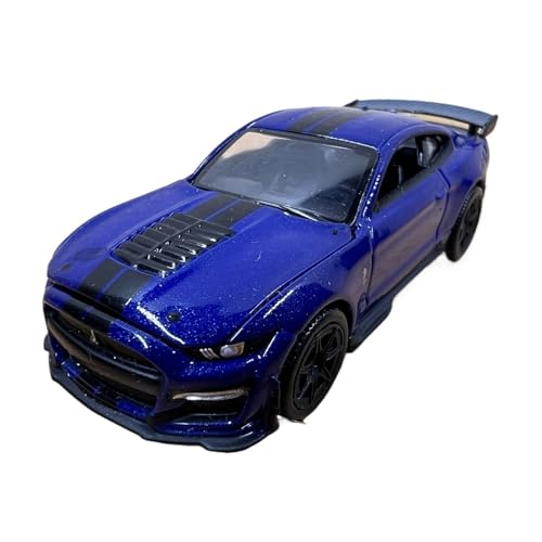 Modellauto Im Maßstab 1:64 Für Shelby GT500 Ford Cobra Auto Legierung Modell Ornamente Szene Dekoration Blau Erwachsene Sammlung Für Die Sammlung Modellauto Im Maßstab 1:64 Für Shelby GT500 Ford Cobra Auto Legierung Modell Ornamente Szene Dekoration Blau Erwachsene Sammlung Für Die Sammlung von YLQERZ