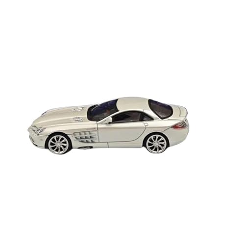 Modellauto Im Maßstab 1:64 Für Street Warrior SLR Weiß Diecast Modell Auto Miniatur Spielzeug Sammlung Dekorative Für Die Sammlung von YLQERZ