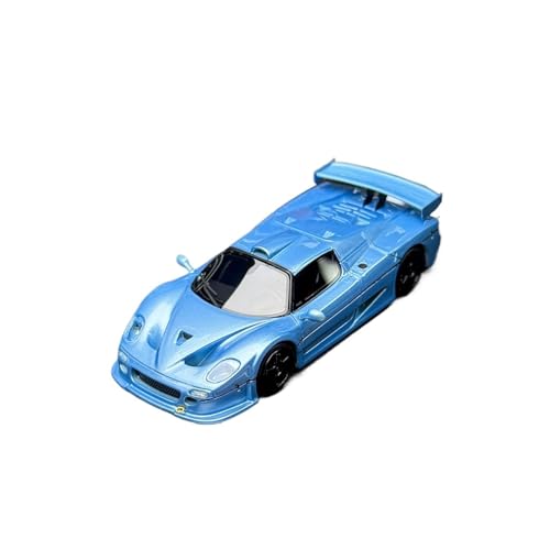 Modellauto Im Maßstab 1:64 Für Tänzelnden Pferd König F50 Sport Auto Harz Modell Miniatur Hobby Sammlung Ornamente Für Die Sammlung(Blue) von YLQERZ