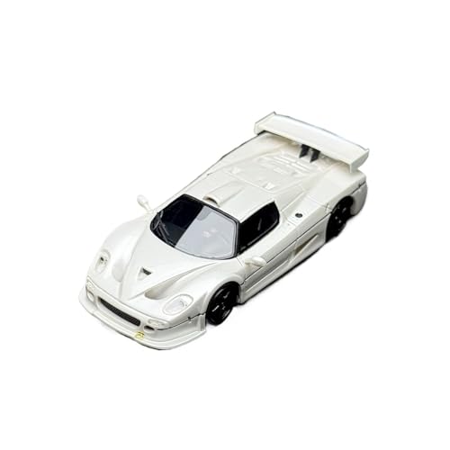 Modellauto Im Maßstab 1:64 Für Tänzelnden Pferd König F50 Sport Auto Harz Modell Miniatur Hobby Sammlung Ornamente Für Die Sammlung(White) von YLQERZ