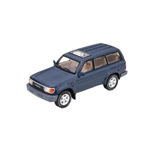 Modellauto Im Maßstab 1:64 Für Toyota Land Cruiser Lc80 1994 Legierung Miniatur Diecast Modell Auto Custom Spielzeug Ornament Für Die Sammlung(Blue) von YLQERZ