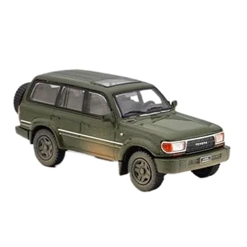 Modellauto Im Maßstab 1:64 Für Toyota Land Cruiser Lc80 1994 Legierung Miniatur Diecast Modell Auto Custom Spielzeug Ornament Für Die Sammlung(Green) von YLQERZ