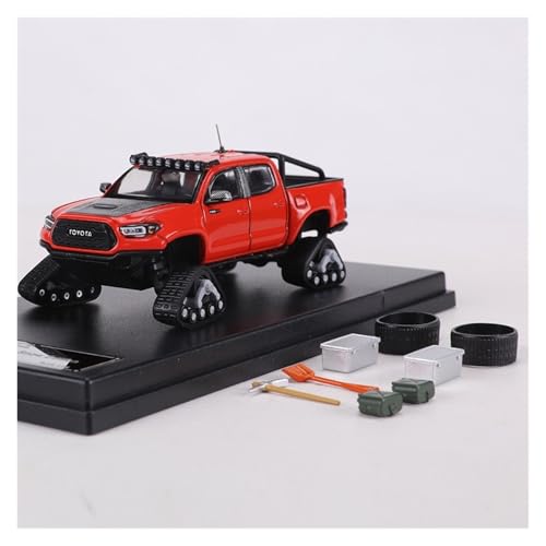 Modellauto Im Maßstab 1:64 Für Toyota Tacoma Snow Edition Legierung Auto Modell Sammlung Fahrzeug Party Geeignet Für Erwachsene Für Die Sammlung(Orange1) von YLQERZ