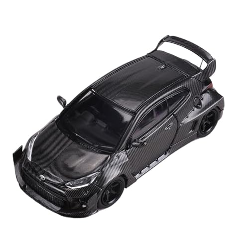 Modellauto Im Maßstab 1:64 Für Toyota Yaris Pandem Rocket Rabbit Legierung Automodell Rot Statisches Fahrzeug Erwachsenensammlung Für Die Sammlung(Black) von YLQERZ