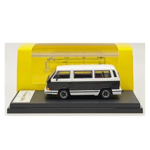 Modellauto Im Maßstab 1:64 Für VW T3 Martini Van Diecast Spielzeug Automodelle Miniatur Hobby Schwarz Dekorative Ornamente Für Die Sammlung von YLQERZ