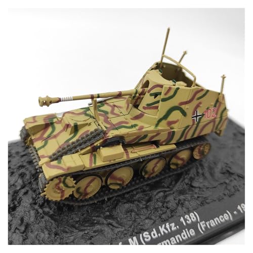 Modellauto Im Maßstab 1:72 Legierung Statische Ornamente Modellauto Für Weasel 3 Typ Nerz Tank Destroyer Erwachsene Hobby Sammlung Für Die Sammlung von YLQERZ