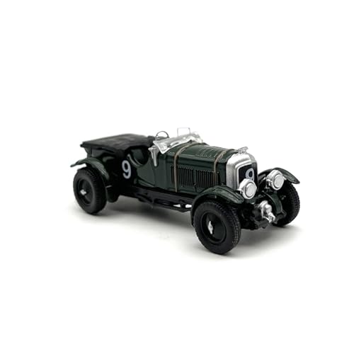 Modellauto Im Maßstab 1:76 Für Bentley Blower Klassische Retro Auto Modell Legierung Simulation Sammlung Ornamente Grün Für Die Sammlung von YLQERZ