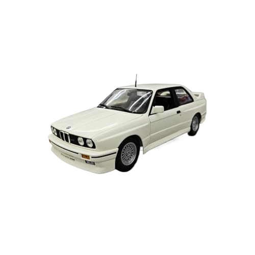 Modellauto Im Maßstab Für BMW M3 E30 1 18 Simulation 1987 Legierung Metall Auto Modell Metall Spielzeug Dekoration Hobby Sammlung Weiß Für Die Sammlung(White) von YLQERZ