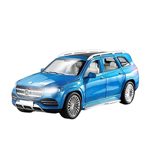 Modellauto Im Maßstab Für Benz GLS 580 SUV 1 24 Legierung Automodell Metalldruckguss Spielzeugfahrzeuge Geschenksammlung Für Die Sammlung(Blau) von YLQERZ