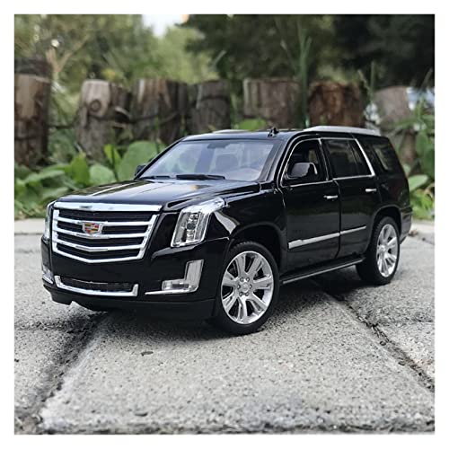 Modellauto Im Maßstab Für Cadillac Escalade 2017 SUV 1 24 Legierung Automodell Diecast Spielzeugfahrzeuge Geschenksammlung Für Die Sammlung(Schwarz) von YLQERZ