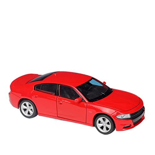 Modellauto Im Maßstab Für Dodge Charger R/T 2016 1 24 Alu-Automodell Hohe Simulation Druckgussfahrzeuge Geschenke Sammeln Für Die Sammlung(Rot) von YLQERZ