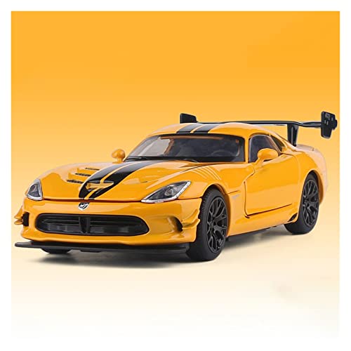 Modellauto Im Maßstab Für Dodge Viper ACR 1 32 Legierung Supercar Modell Sound Und Leichtmetall Spielzeugfahrzeuge Kinder Geschenkkollektion Für Die Sammlung(Rot) von YLQERZ