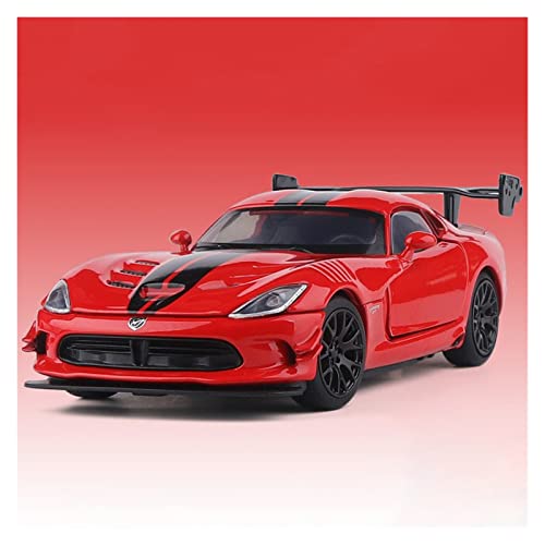 Modellauto Im Maßstab Für Dodge Viper ACR 1 32 Legierung Supercar Modell Sound Und Leichtmetall Spielzeugfahrzeuge Kinder Geschenkkollektion Für Die Sammlung(Yellow) von YLQERZ