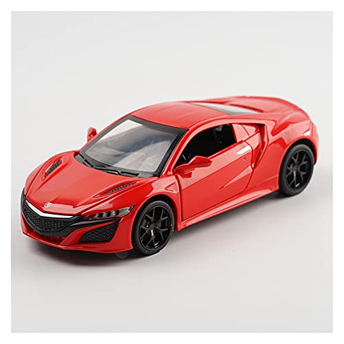 Modellauto Im Maßstab Für Honda Acura NSX 1 32 Legierung Sportwagen Modell Sound Und Licht Spielzeugfahrzeuge Kinder Geschenkkollektion Für Die Sammlung(Rot) von YLQERZ