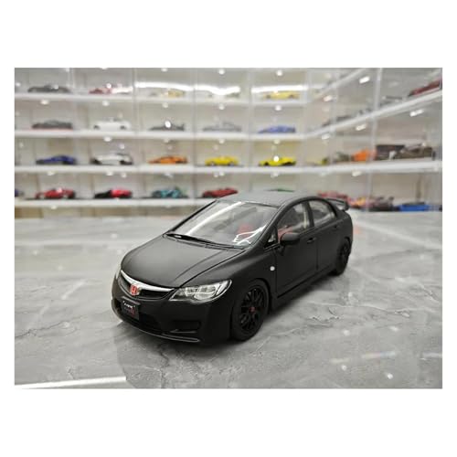Modellauto Im Maßstab Für Honda Civic FD2 Civic Type R Druckguss-Legierung Im Maßstab 1:18 Statisches Sportwagenmodell Sammlung Ornamente Für Die Sammlung(Black) von YLQERZ