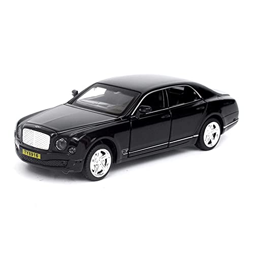 Modellauto Im Maßstab Für Mulsanne 1 32 Legierung Automodell Sound Light 6 Offene Türen Spielzeugfahrzeug Kinder Geschenke Sammlung Für Die Sammlung(Schwarz) von YLQERZ