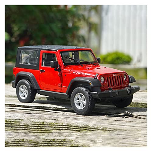 Modellauto Im Maßstab Für Wrangler 1 24 Legierung Geländewagen Modell Metalldruckguss Spielzeugfahrzeuge Geschenksammlung Für Die Sammlung von YLQERZ