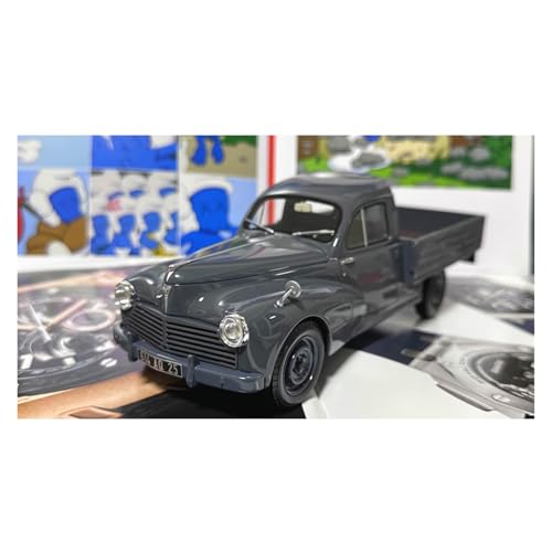 Modellauto Im Maßstab Harz 1:18 Für Peugeot 203 U8 Pickup Truck Up OT211 Grau Auto Modell Haus Und Büro Dekorationen Für Die Sammlung von YLQERZ