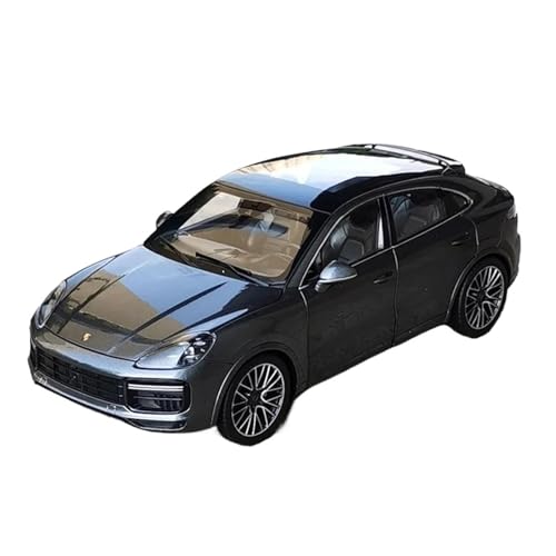 Modellauto Im Maßstab Maßstab 1/18 Für Cayenne Coupe Turbo 2019 Automodell Mini-Legierung Druckguss Spielzeug Souvenir-Sammlung Für Die Sammlung(Black) von YLQERZ
