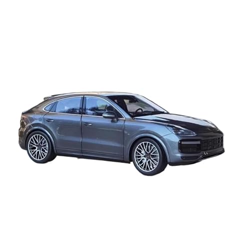 Modellauto Im Maßstab Maßstab 1/18 Für Cayenne Coupe Turbo 2019 Automodell Mini-Legierung Druckguss Spielzeug Souvenir-Sammlung Für Die Sammlung(Gray) von YLQERZ