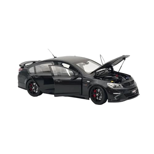 Modellauto Im Maßstab Maßstab 1/18 Für HSV GTSR W1 Phantom Schwarz B182817E Druckgussmodelle Autosammlung Spielzeug Für Die Sammlung von YLQERZ