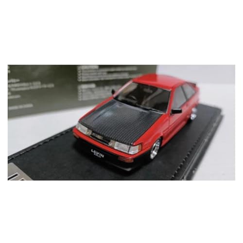 Modellauto Im Maßstab Maßstab 1/43 Für Toyota Coupe Corolla Levin AE86 GT Apex Rötlich-Schwarzes Harzmodellauto Statische Displaysammlung Für Die Sammlung Modellauto Im Maßstab Maßstab 1/43 Für Toyota Coupe Corolla Levin AE86 GT Apex Rötlich-Schwarzes Harzmodellauto Statische Displaysammlung Für Die Sammlung von YLQERZ