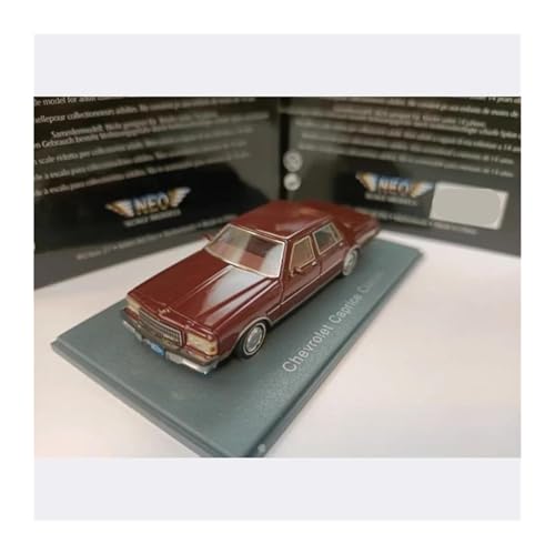 Modellauto Im Maßstab Maßstab 1/87 Für Chevrolet Caprice Classic Modellauto Fidgets Spielzeug Souvenir Statische Anzeige Hobby Für Die Sammlung(Red) von YLQERZ