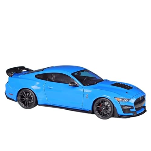 Modellauto Im Maßstab Maßstab 1 18 für Ford Mustang Shelby GT500 Legierung Automodell Druckguss Metall Spielzeugauto Modellfahrzeug Für Die Sammlung(C) von YLQERZ