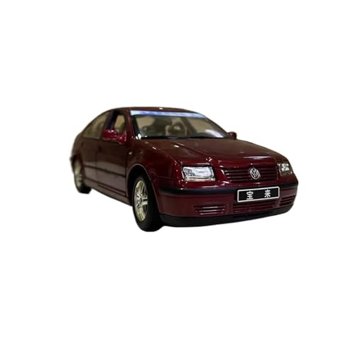 Modellauto Im Maßstab Maßstab 1:18 Für VW Bora 2004 Legierung Automodell Erwachsene Souvenir Classic Statisches Rot Für Die Sammlung von YLQERZ