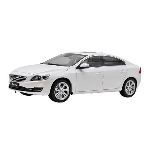 Modellauto Im Maßstab Maßstab 1:18 Für Volo S60L Simulation Legierung Auto Modell Ornamente Sammlung Hobby Urlaub Souvenir Display Für Die Sammlung(White) von YLQERZ