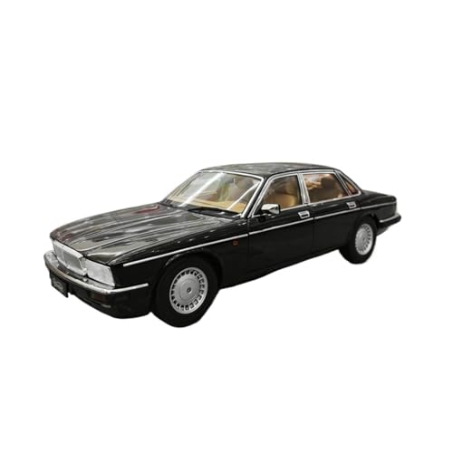 Modellauto Im Maßstab Metall 1 18 Für Jaguar XJ6 XJ40 Rot Und Schwarz Vollständig Offene Legierung Auto Modell Klassische Sammlerstücke Für Die Sammlung(Black) von YLQERZ
