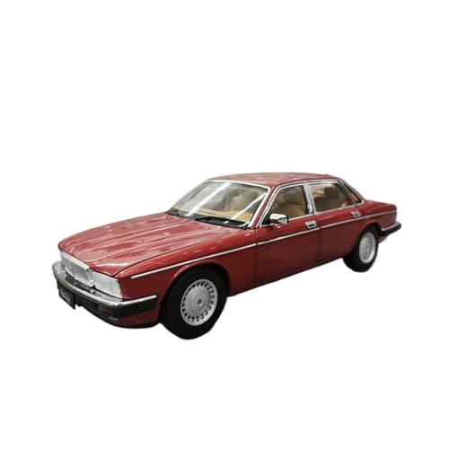 Modellauto Im Maßstab Metall 1 18 Für Jaguar XJ6 XJ40 Rot Und Schwarz Vollständig Offene Legierung Auto Modell Klassische Sammlerstücke Für Die Sammlung(Red) von YLQERZ