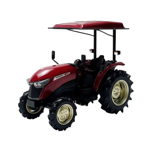Modellauto Im Maßstab Rot 1/16 Für Yanmar YM351A 357A Legierung Traktor Modell Statische Metall Casting Ornamente Für Die Sammlung von YLQERZ