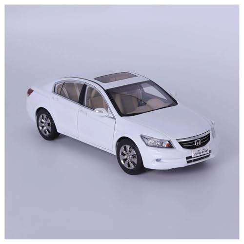 Modellauto Im Maßstab Simulationsmodell Im Maßstab 1 18 Für Accord 8.5-Modellauto Aus Legierung Druckguss-Miniaturmodellauto Sammlungsornamente Für Die Sammlung(White) von YLQERZ