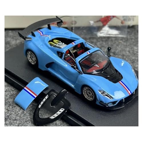 YLQERZ 1/64 Für F5 Legierung Top Abdeckung Ist Abnehmbare Druckguss Spielzeug Fahrzeuge Auto Modell Für Die Sammlung(Blue) von YLQERZ
