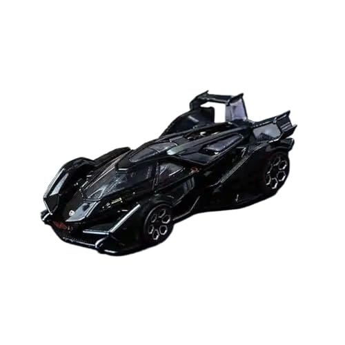 YLQERZ 1/64 Für Vision GT V12 VGT Legierung Rennwagen Gießt Druck Spielzeug Modell Miniatur Maßstab Fahrzeuge Für Die Sammlung(Black) von YLQERZ