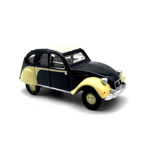 YLQERZ 1/76 Für Citroen 2CV Limousine 1986 Auto Modell Sammlung Ornamente Legierung Auto Hobby Dekoration Für Die Sammlung von YLQERZ