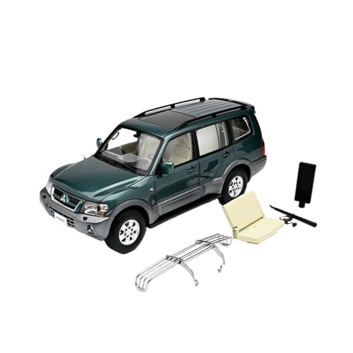 YLQERZ 1:18 Für Mitsubishi Pajero V73 Legierung Voll-offenes Automodell Für Heim- Und Büro-Display-Ornamente Für Die Sammlung(Green) von YLQERZ