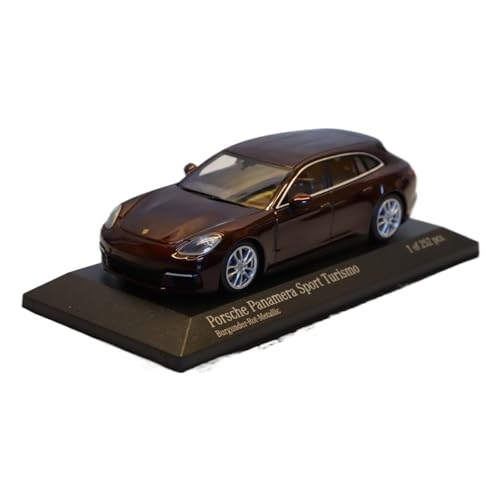 YLQERZ 1:43 Für Panamera 4S Turismo Rot Modell Schreibtisch Dekoration Und Auto Enthusiasten Decor Für Die Sammlung von YLQERZ