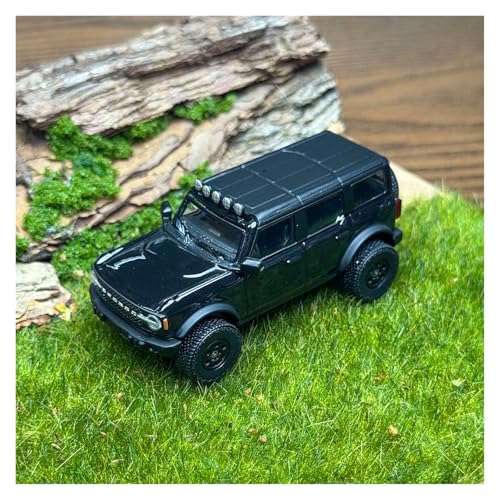 YLQERZ 1:64 Für Ford Mustang Heritage Collector's Edition Druckguss Auto Modell Miniatur Sammlerstücke Für Die Sammlung(Black) von YLQERZ