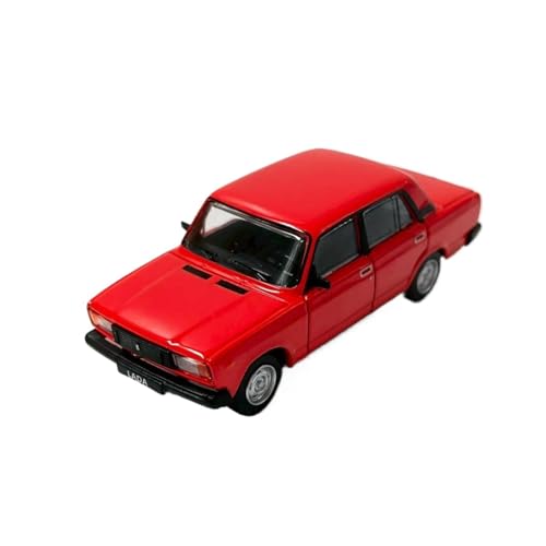 YLQERZ 1:64 Für Lada 2105 Legierung Auto Druckguss Fahrzeuge Auto Modell Sammler Enthusiasten Ornament Für Die Sammlung(Red) von YLQERZ