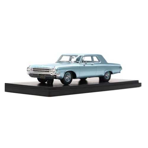 YLQERZ Harz 1/43 Skala Modell Auto Für Dodge 330 Limousine 1964 Modell Display Figur Für Auto Enthusiasten Blau Für Die Sammlung YLQERZ Harz 1/43 Skala Modell Auto Für Dodge 330 Limousine 1964 Modell Display Figur Für Auto Enthusiasten Blau Für Die Sammlung von YLQERZ
