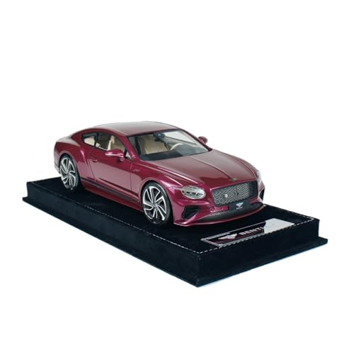 YLQERZ Maßstab 1:18 Für Bentley Continental GTS Harz Auto Modell Schreibtisch Dekorative Ornament Für Die Sammlung(Red) von YLQERZ
