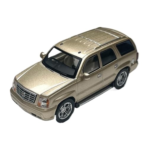 YLQERZ Maßstab 1:64 Für Cadillac 2005 Escalade SUV Druckguss-Display-Automodell Für Erwachsene Sammlerstück Für Die Sammlung(Gold) von YLQERZ